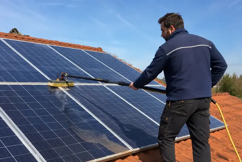Nettoyage et entretien de panneaux solaires à Wallers